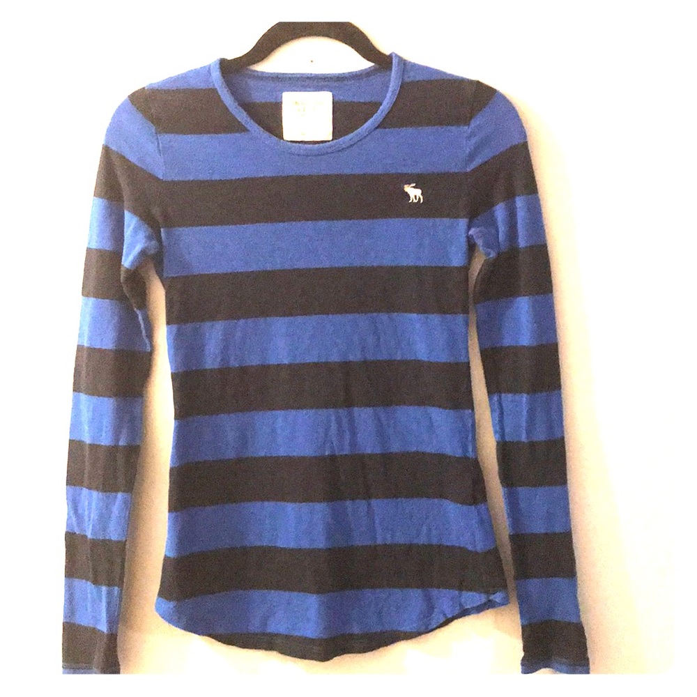 Abercrombie cotton long sleeve tee